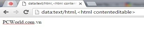 Giao diện văn bản trên Chrome Giao diện văn bản trên Chrome