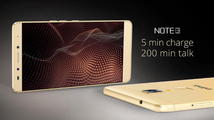 Mở hộp Infinix Note 3: Màn hình 6 inch, pin 4.500mAh