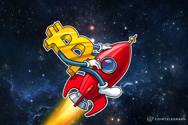 Bitcoin ‘phá đảo’ mốc 6000$ đạt giá trị vốn hóa 100 tỷ đô. (Ảnh:Cointelegraph)