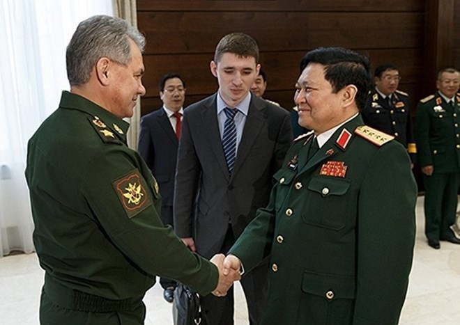 Đại tướng, Bộ trưởng Quốc phòng Việt Nam Ngô Xuân Lịch vừa thăm Nga