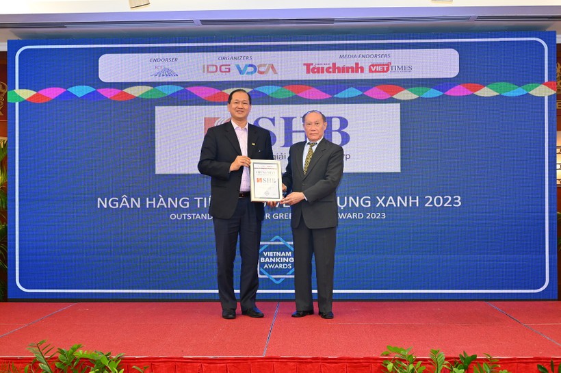 SHB được vinh danh 2 giải thưởng quan trọng tại Lễ trao giải Ngân hàng Việt Nam tiêu biểu năm 2022