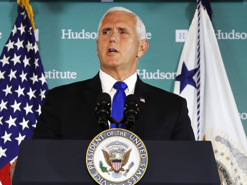 Phát biểu của ông Mike Pence tại Viện Hudson hôm 4/10 đã bộc lộ toàn bộ logic trong chính sách kiềm chế Trung Quốc của Mỹ