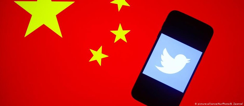 Ngày 11/6, Twitter đã xóa hơn 170 ngàn tài khoản giả mạo đến từ Trung Quốc (Ảnh: Deutsche Welle)