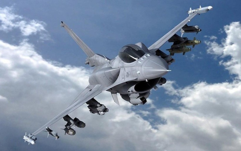 Ukraine hy vọng nhận được các chiến đấu cơ F-16 sẽ giúp họ kiểm soát được vùng trời (Ảnh: AP)