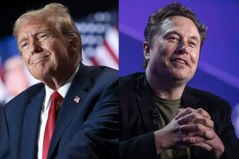 Chiến thắng của ông Trump mang lại cả tiền tài và danh vọng cho Elon Musk (Ảnh: Guancha)