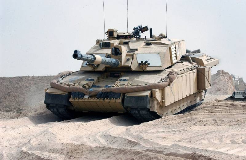 Xe tăng Challenger 2 của Anh. Ảnh TopWar