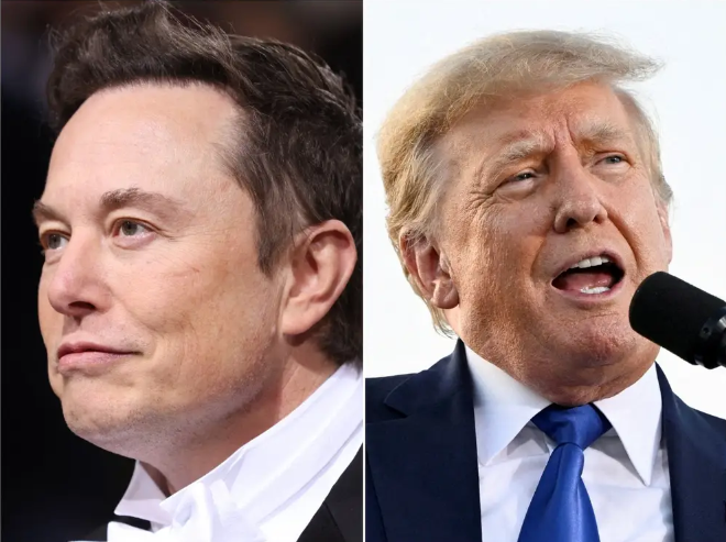 Elon Musk và Donald Trump (Ảnh: Business Insider)