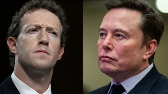 CEO của Meta, Mark Zuckerberg và Elon Musk. Ảnh: Business insider.