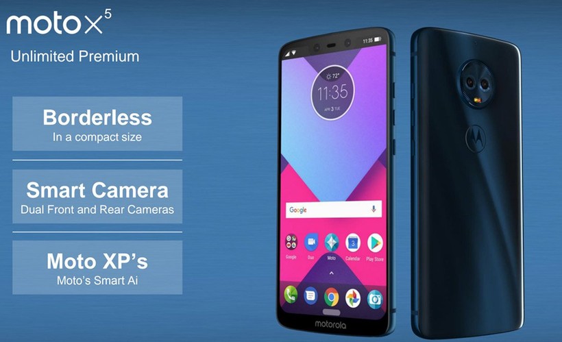 Hình ảnh render rò rỉ của Moto X5. Nguồn: Droid Life