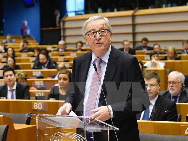 Chủ tịch Ủy ban châu Âu (EC) Jean-Claude Juncker. (Nguồn: AFP/TTXVN)