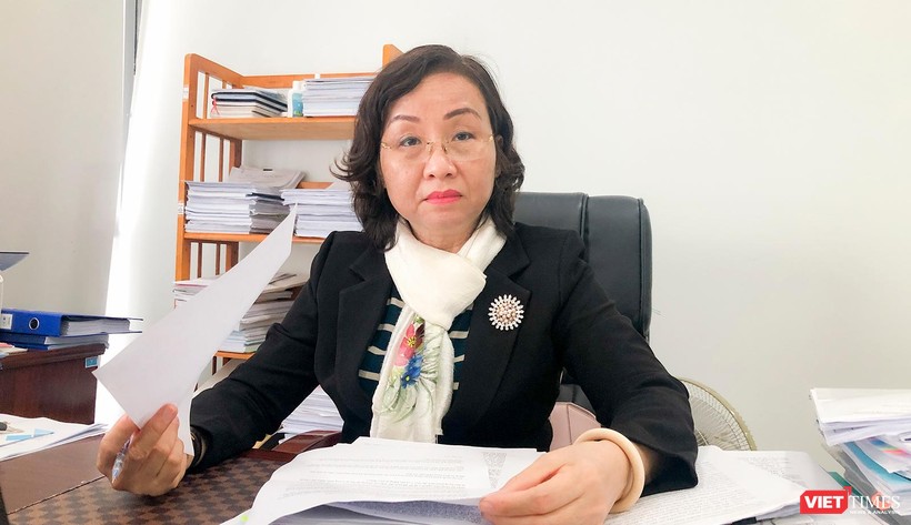 Bà Ngô Thị Kim Yến – Giám đốc Sở Y tế TP Đà Nẵng trả lời phỏng vấn VietTimes