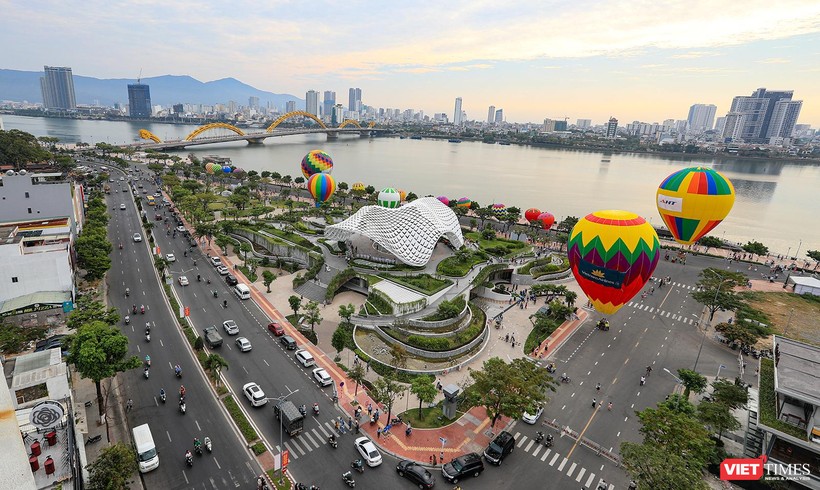 TP Đà Nẵng trong ngày hội khinh khí cầu