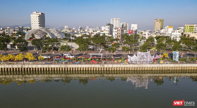 Tuyến đường Bạch Đằng (quận Hải Châu, TP Đà Nẵng) sẽ trở thành phố đi bộ từ ngày 1/6