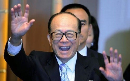 Tỷ phú Li Ka-shing, người giàu nhất châu Á.