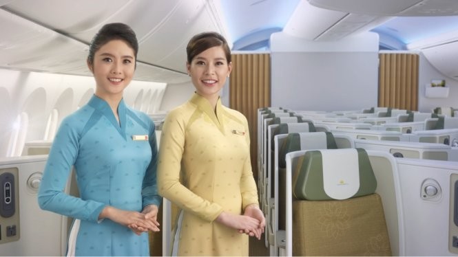 Đồng phục mới của tiếp viên Vietnam Airlines 