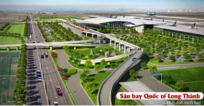 Phối cảnh sân bay quốc tế Long Thành