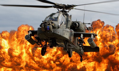 Một chiếc trực thăng AH-64 Apache của Mỹ. Ảnh: Reuters