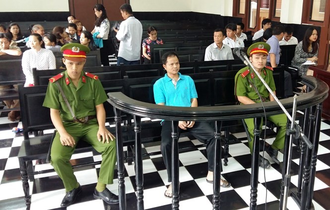 Võ Văn Minh tại phiên tòa sáng nay
