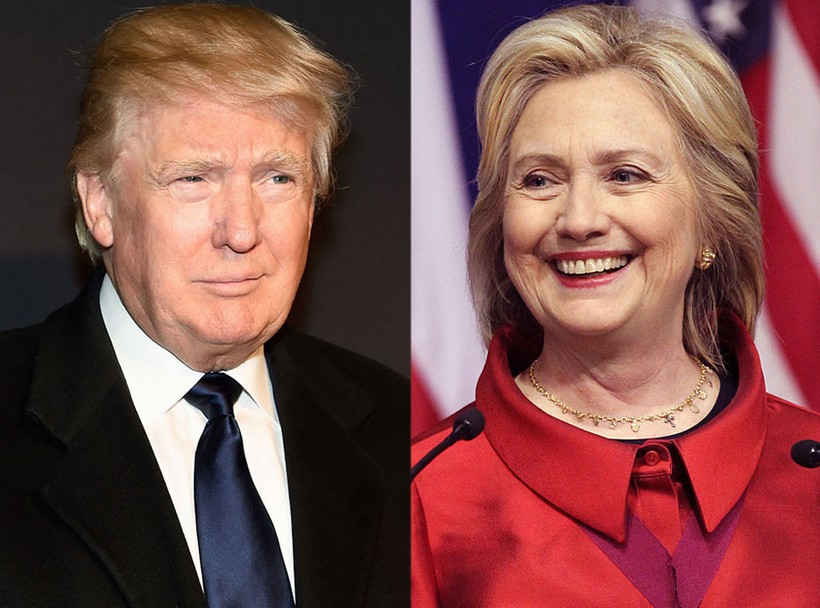 Bà Hillary và tỷ phú Trump thắng vang dội ở New York