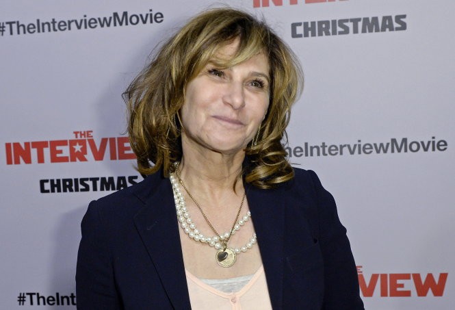 Đồng chủ tịch Sony Pictures Amy Pascal, một trong những người phụ nữ giàu quyền lực nhất Hollywood - Ảnh: Reuters