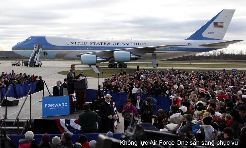 Điều gì khiến Air Force One trở thành pháo đài bay “độc nhất vô nhị“?