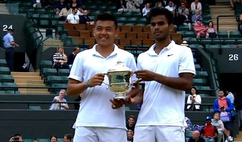 Vô địch đôi Wimbledon trẻ 2015: Lý Hoàng Nam làm nên lịch sử cho quần vợt Việt Nam