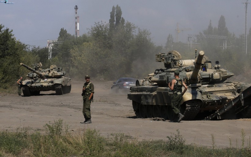 Tăng T-90 Nga ở Syria