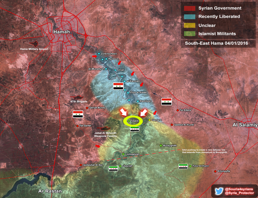 Quân đội Syria giao tranh dữ dội ngày đêm với khủng bố 