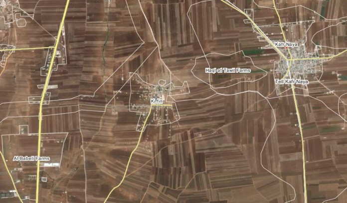 Quân đội Syria tấn công làng Kiffeen, miền Bắc Aleppo