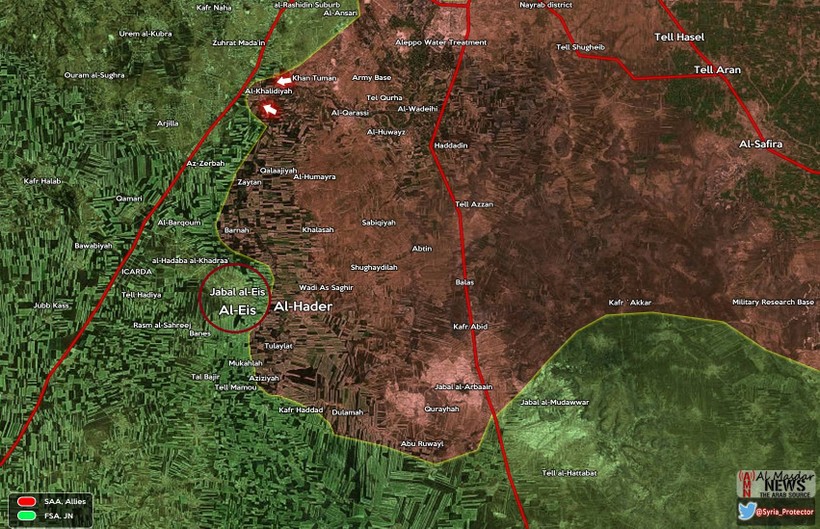 Chùm video: Quân đội Syria, Hezbollah tấn công tái chiếm lại thị trấn Tal Al-Eiss