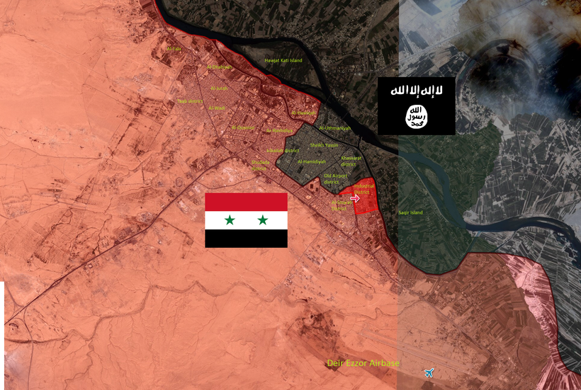 Quân đội Syria phản kích ở Deir Ezzor, diệt 20 tay súng IS