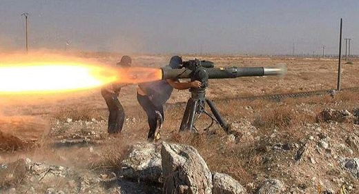 Cuộc chiến giữa tăng thiết giáp Syria và ATGM