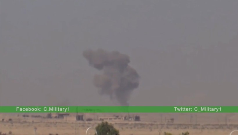 Không quân Syria không kích dữ dội báo thù ở Deir ez-Zor