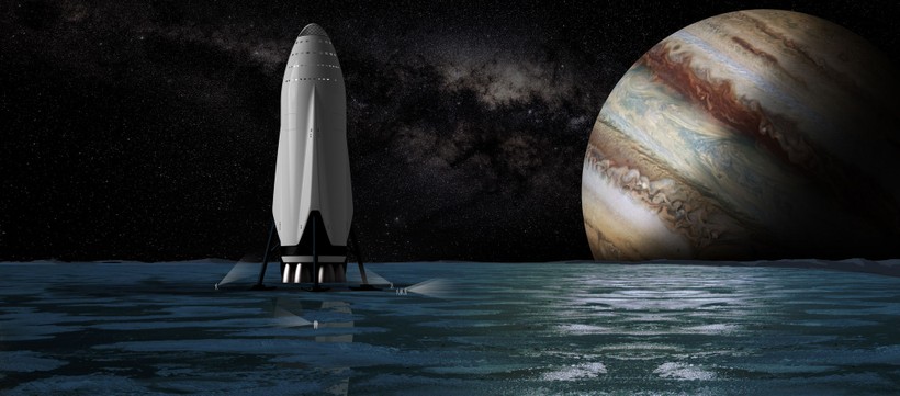 Tàu vận tải ITS có thể tiến hành các hoạt động khám phá đại dương trên vệ tinh Europa của Sao Mộc