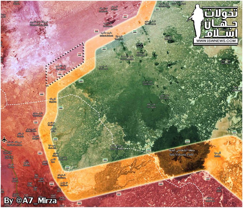 Quân đội Syria chiếm được khu vực Bir Qassab trên vùng sa mạc ngoại vi tỉnh Damascus