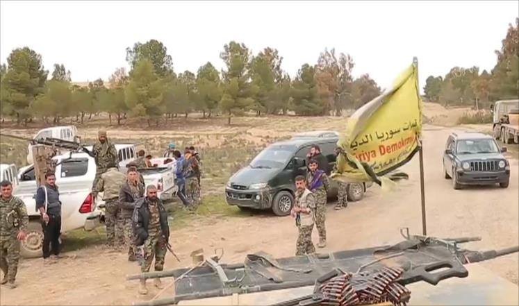 Lực lượng SDF trên chiến trường Deir Ezzor, ảnh minh họa South Front