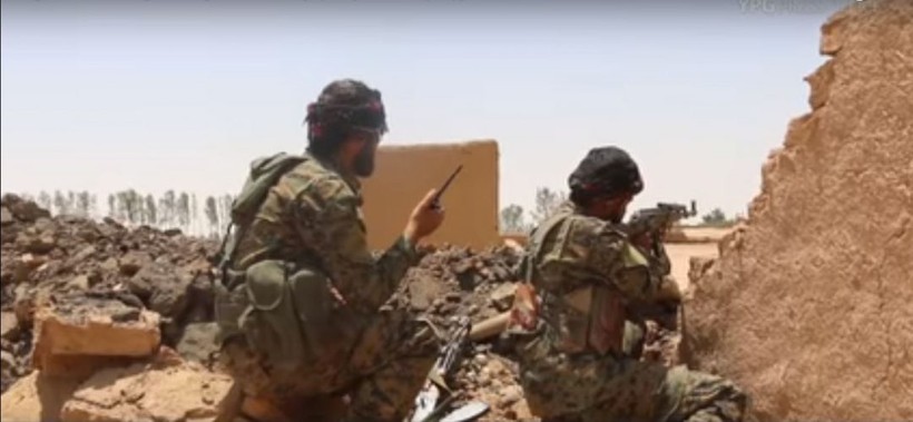 Lực lượng SDF tiến công trên thung lũng Euphrates. Ảnh minh họa South Front