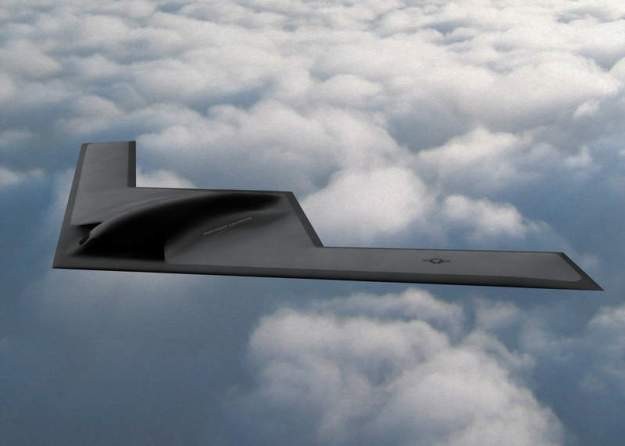 Máy bay ném bom tầm xa tàng hình hạng nặng Northrop Grumman B-21 Raider. Ảnh Military Leak