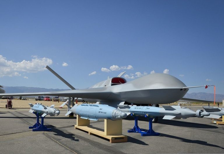 Máy bay không người lái Predator Avenger của General Atomics. Ảnh minh họa The Drive