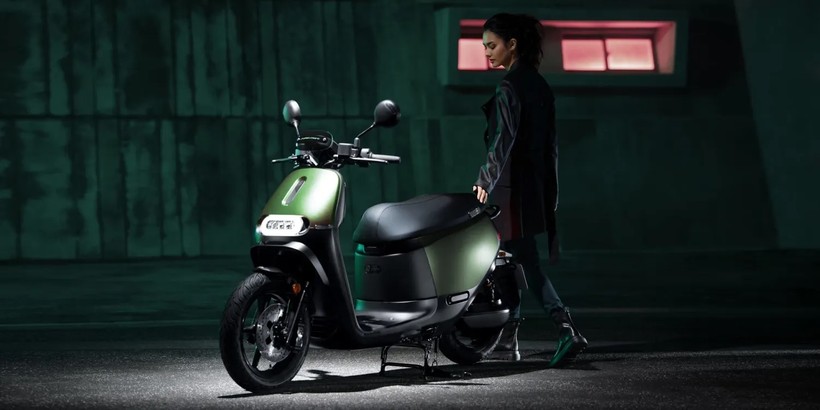 Xe tay ga điện đổi pin của Gogoro. Ảnh Electrek