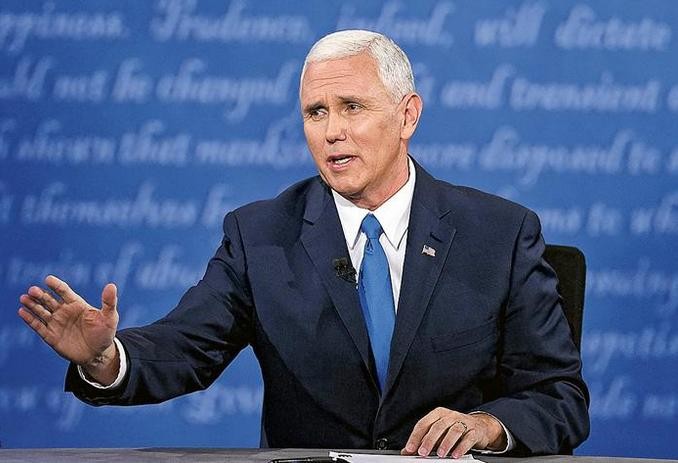 Ông Mike Pence, Phó Tổng thống đắc cử Mỹ. Ảnh: Minh báo