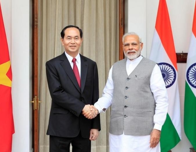 Chủ tịch nước Trần Đại Quang thăm Ấn Độ.