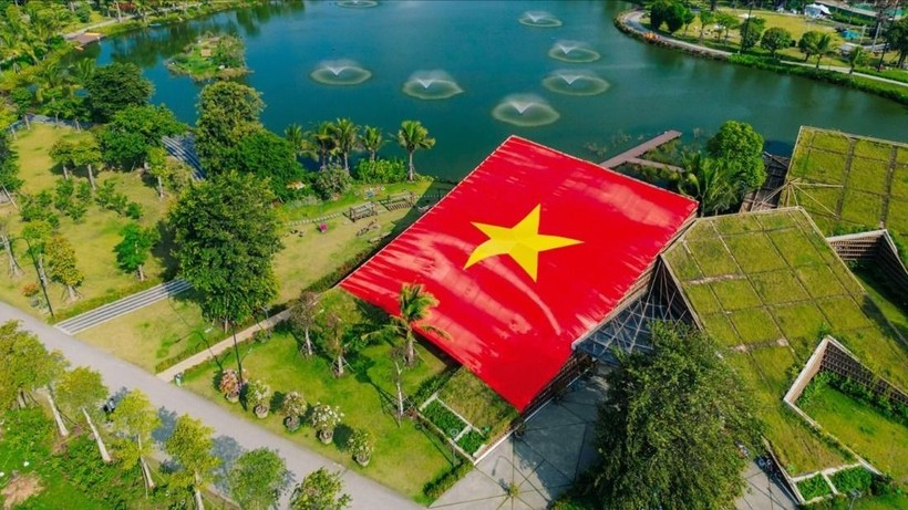 Đại công viên xanh Eco Central Park thu hút hơn 20.000 du khách dịp nghỉ lễ 2/9