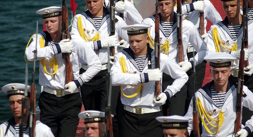 Lính hải quân Nga tại Crimea