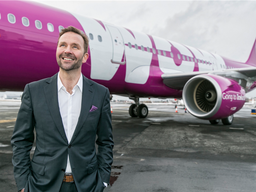 Nhà sáng lập kiêm CEO của hãng hàng không giá rẻ WOW Air