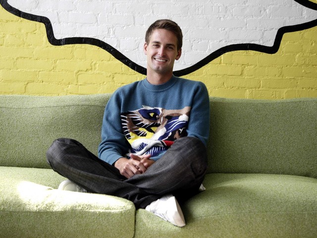 Evan Spiegel, đồng sáng lập và CEO của Snap