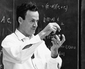 Nhà vật lí Richard Feynman, cha đẻ của công nghệ nano.

