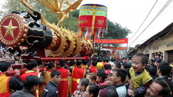 Hội pháo làng Đồng Kỵ, Bắc Ninh