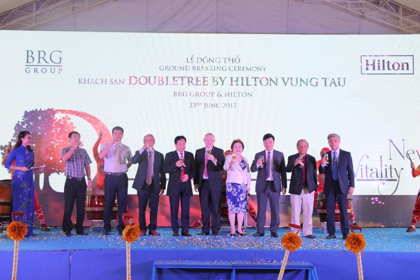  Lễ động thổ Dự án Khách sạn DoubleTree by Hilton Vũng Tàu - Ảnh: BRG