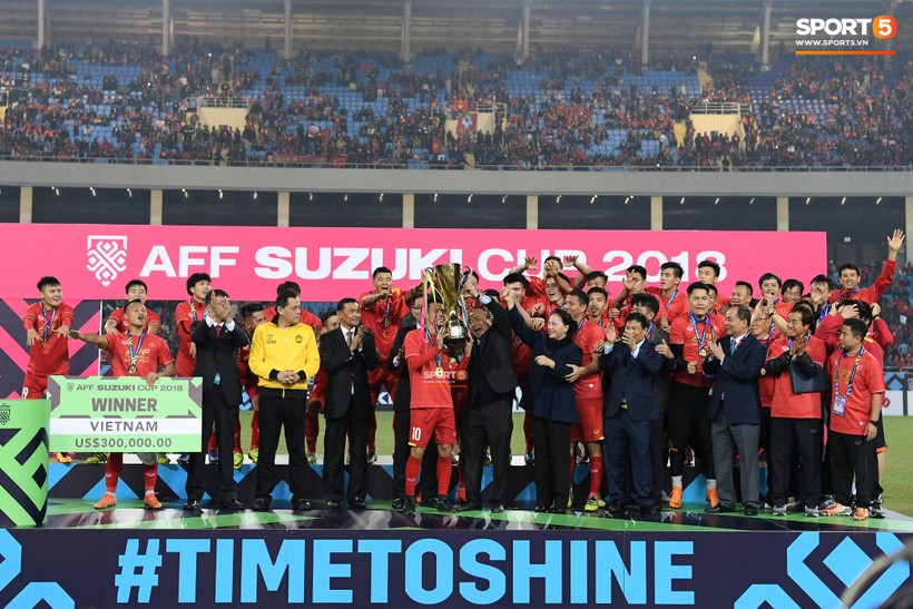 Next Media vừa thông báo sở hữu độc quyền bản quyền truyền thông giải đấu AFF Cup 2020. Ảnh Tiến Tuấn.